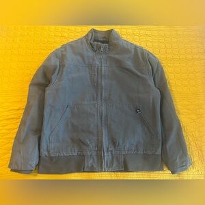 Dri-Duck Force Bomber Canvas Work Jacket Green Men’s Size L